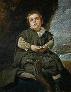 Diego Velazquez Portrait of Francisco Lezcano Sweden oil painting artist